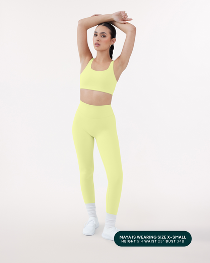 Athleisure Scoop High-Support Removable Padded Sports Bra