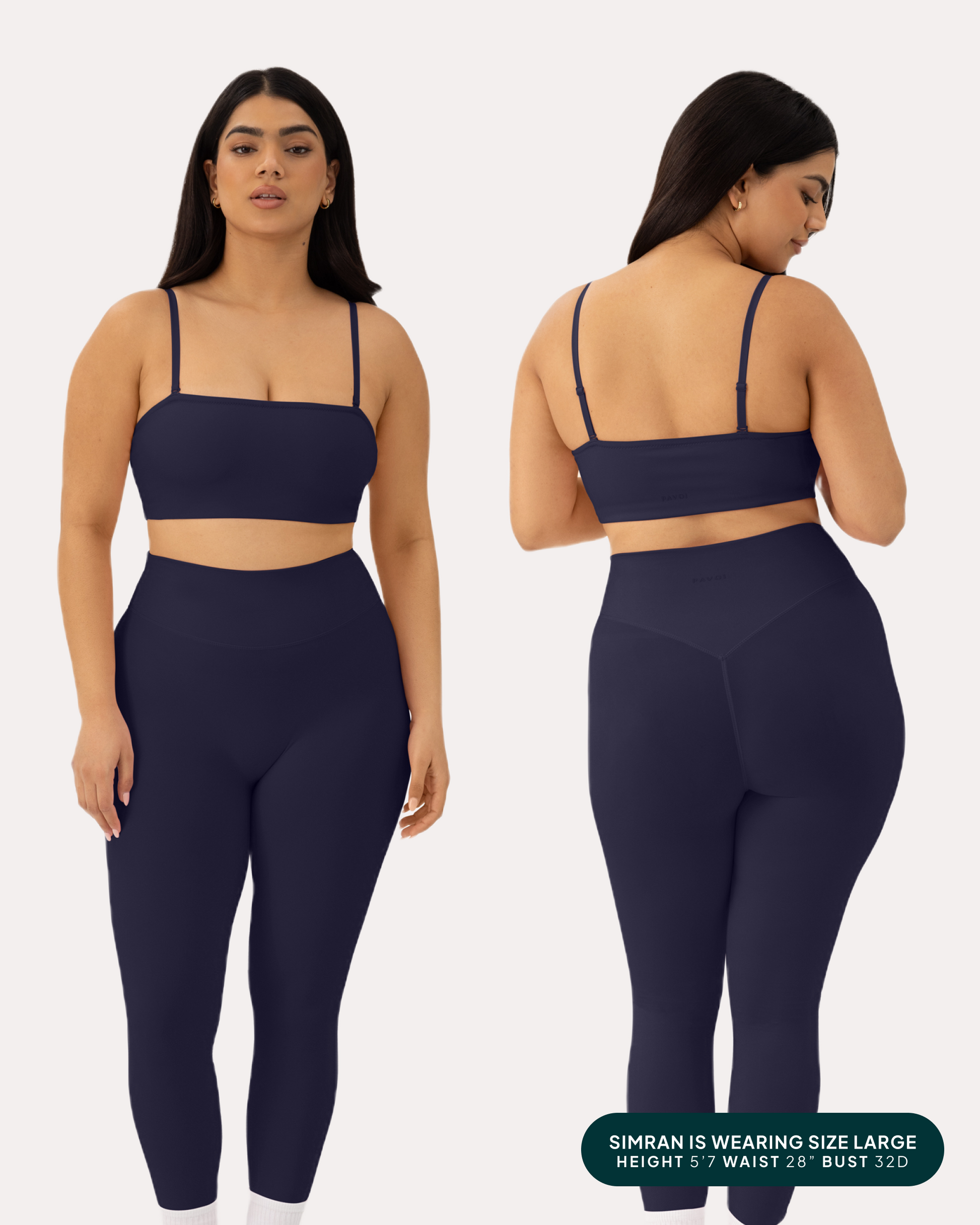Athleisure Bandeau Low-Support Sports Bra
