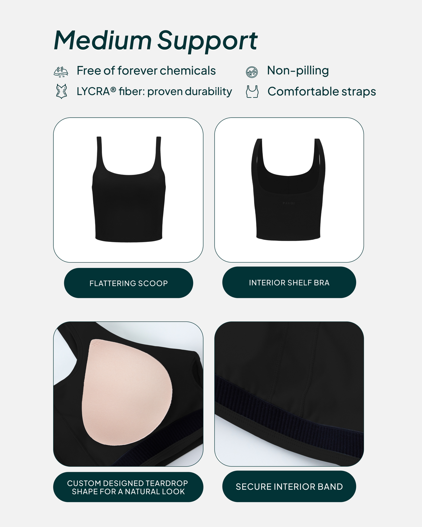 Athleisure Scoop Tank Top