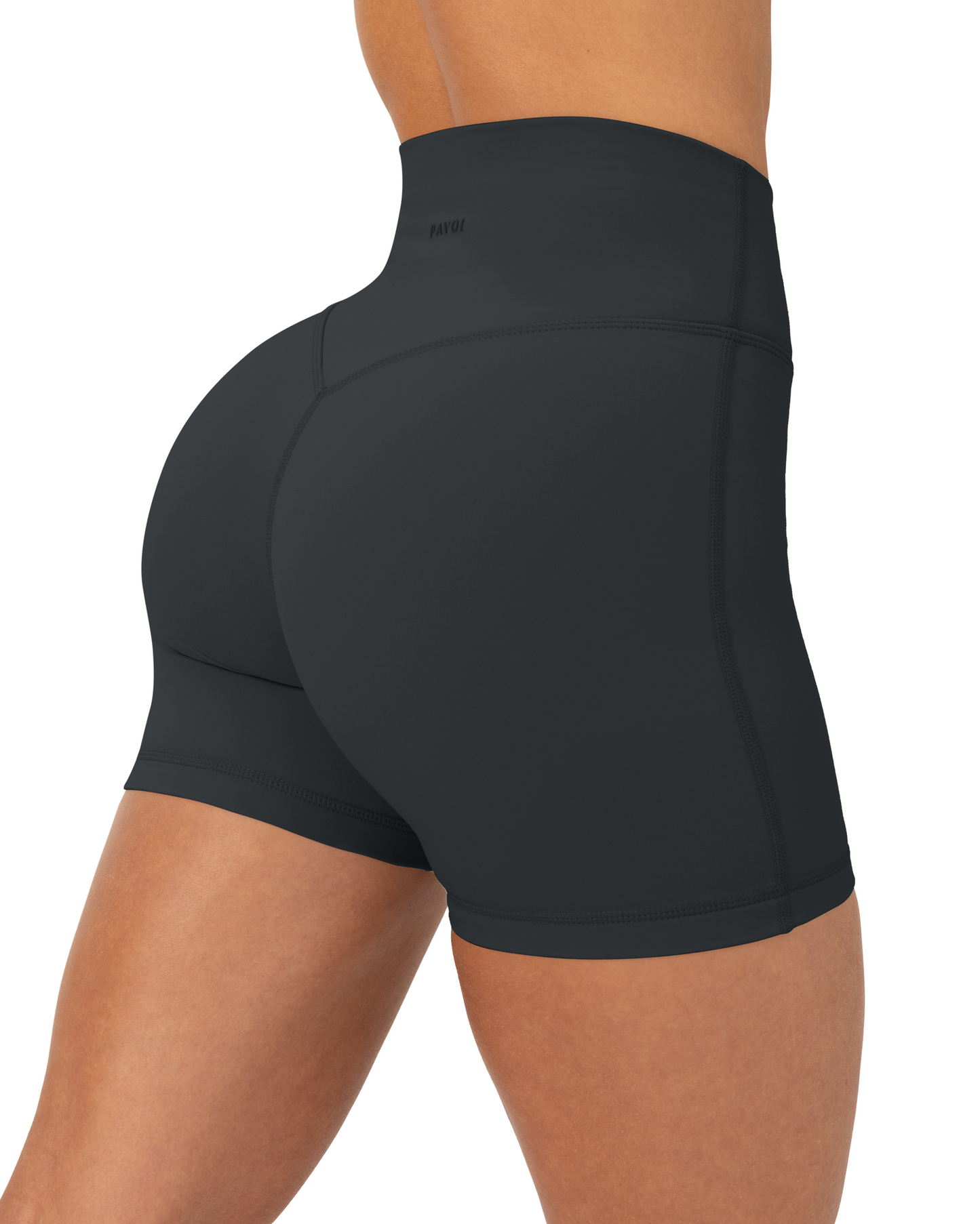 FlexFlow Butt Lifting High-Waisted 4" Biker Shorts