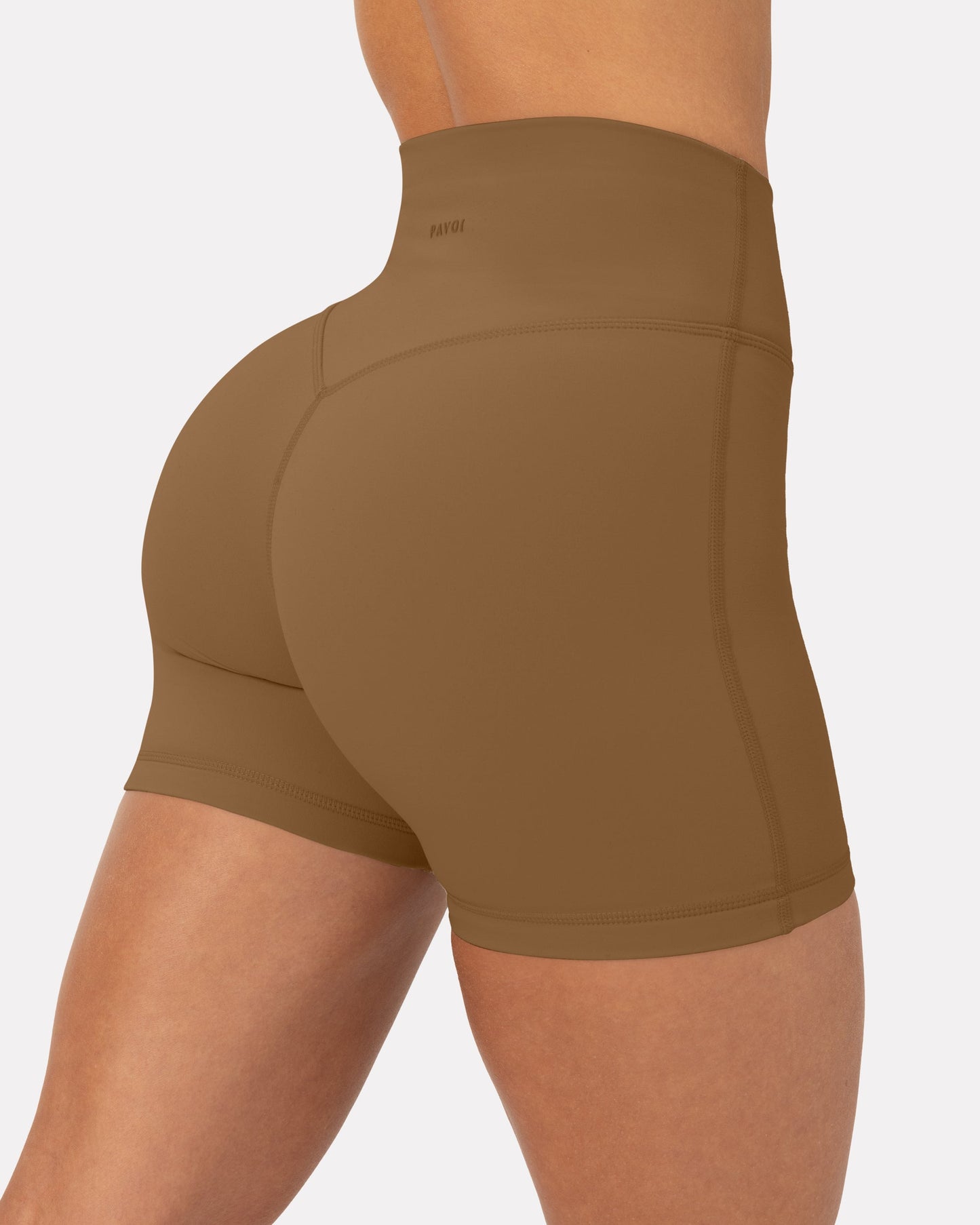 FlexFlow Butt Lifting High-Waisted 4" Biker Shorts