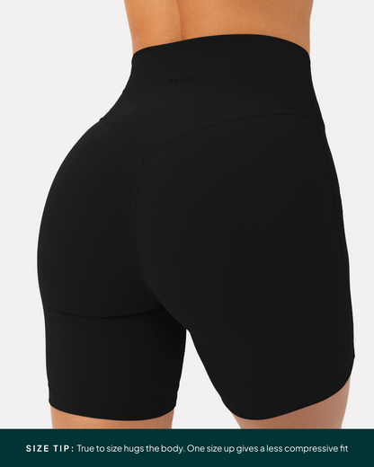 FlexFlow Butt Lifting High-Waisted 6" Biker Shorts