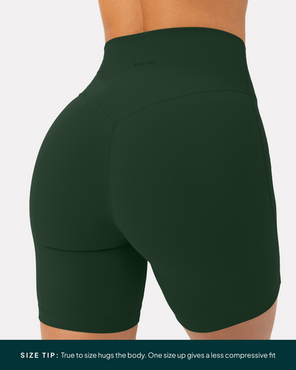 FlexFlow Butt Lifting High-Waisted 6" Seasonal Biker Shorts