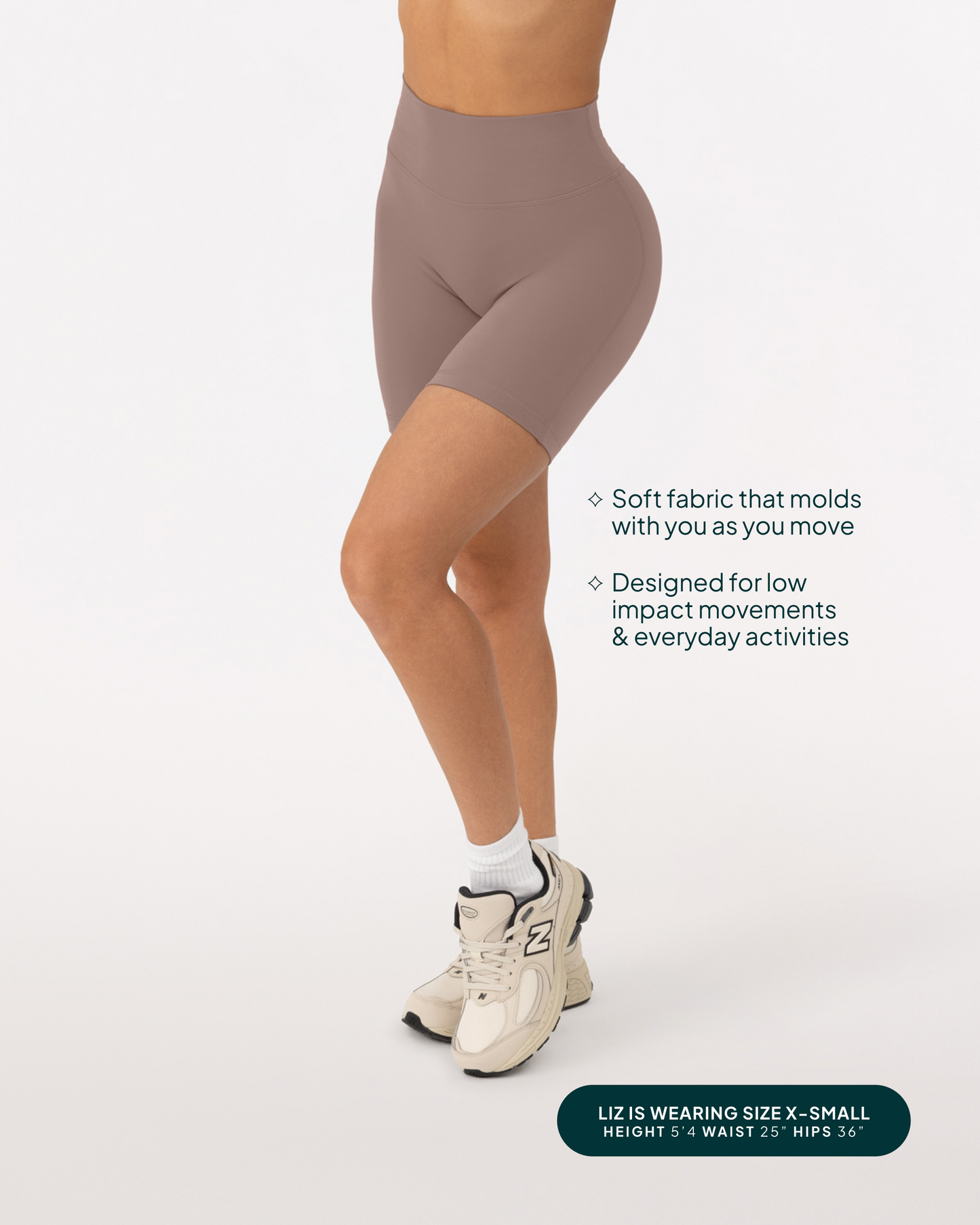 FlexFlow Butt Lifting High-Waisted 6" Seasonal Biker Shorts