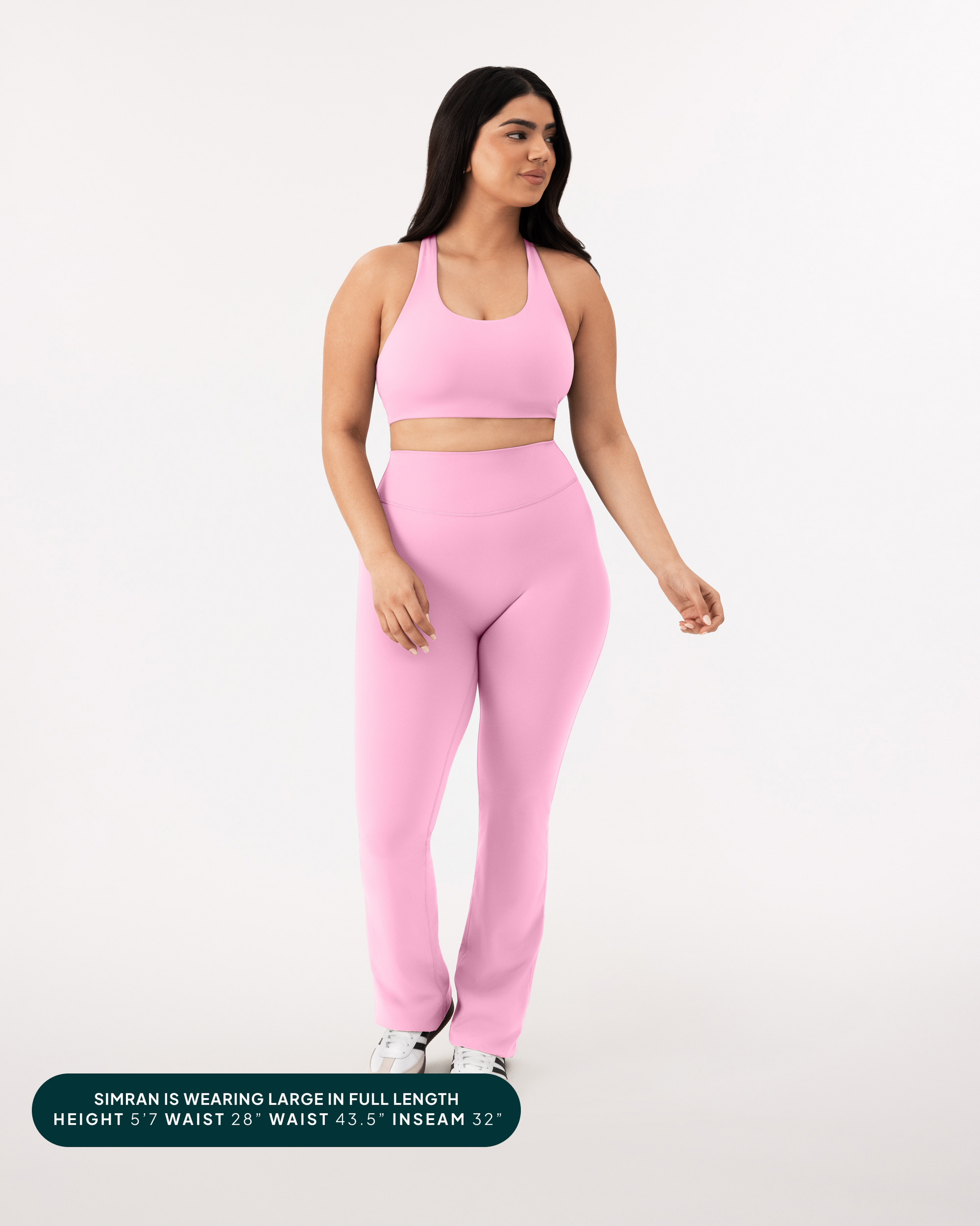 Athleisure Full Length Flared Leggings