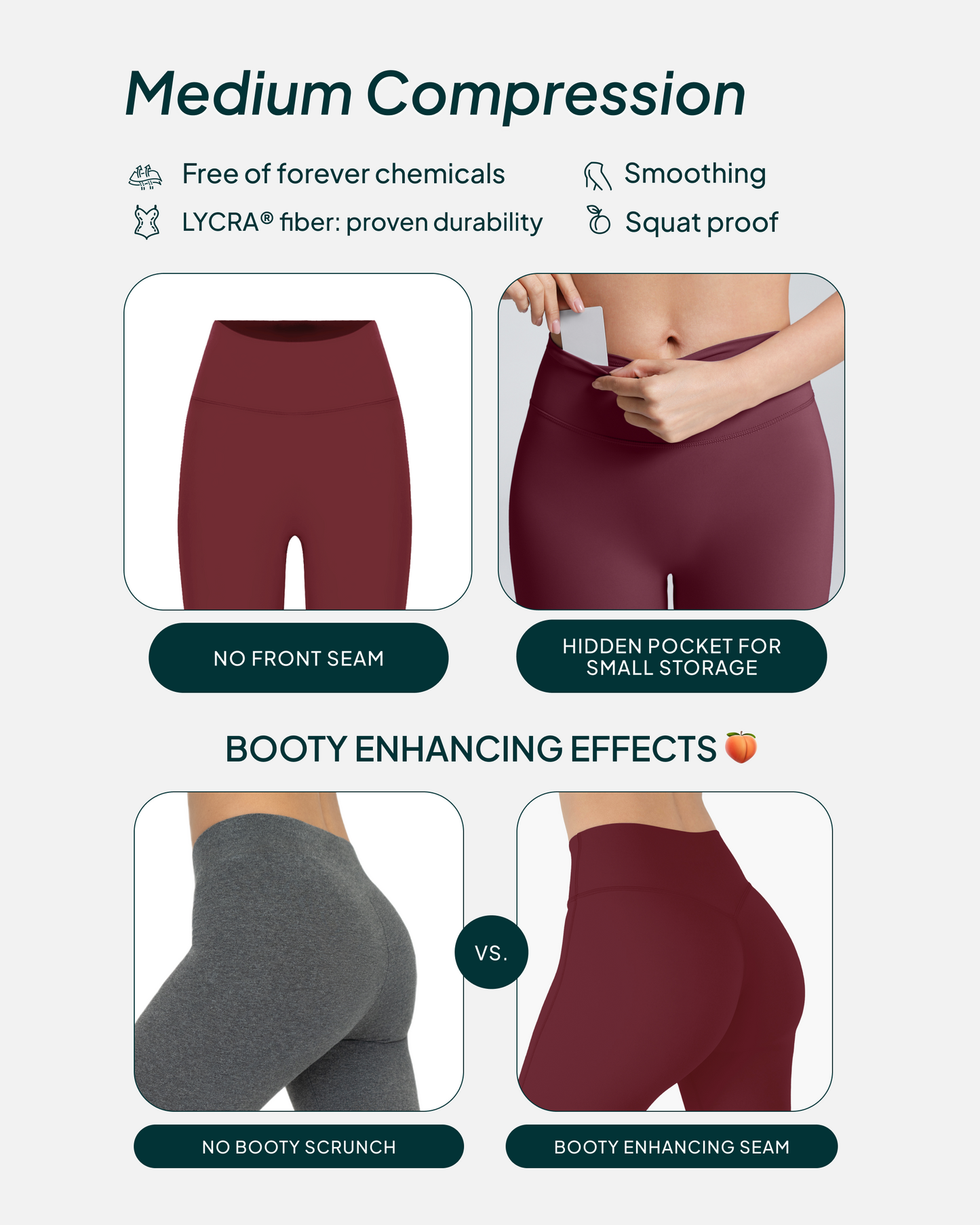 Athleisure Short Length Flared Leggings