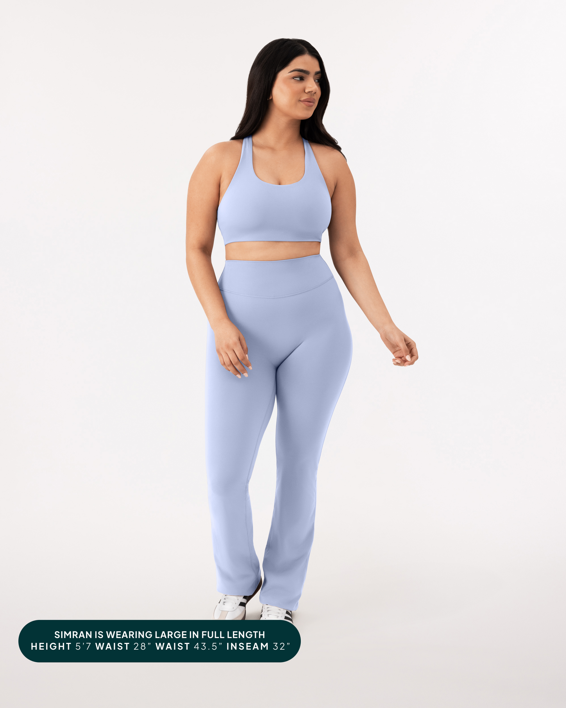 Athleisure Full Length Flared Leggings