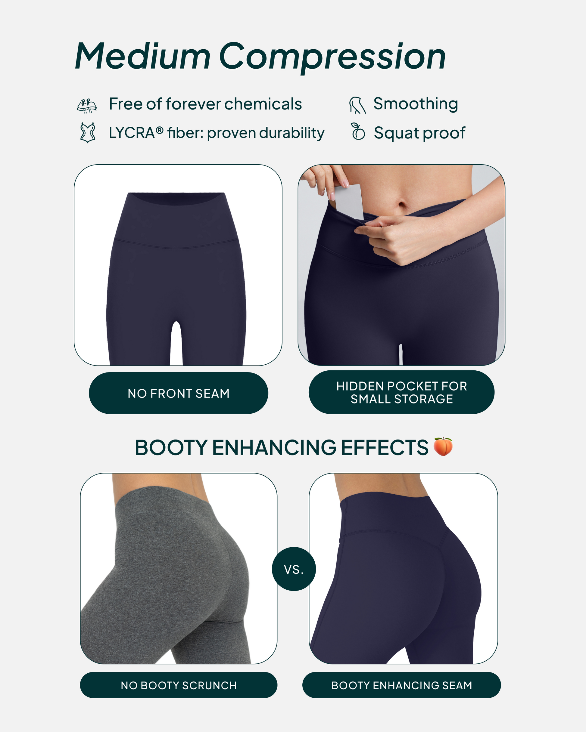 Athleisure Short Length Flared Leggings