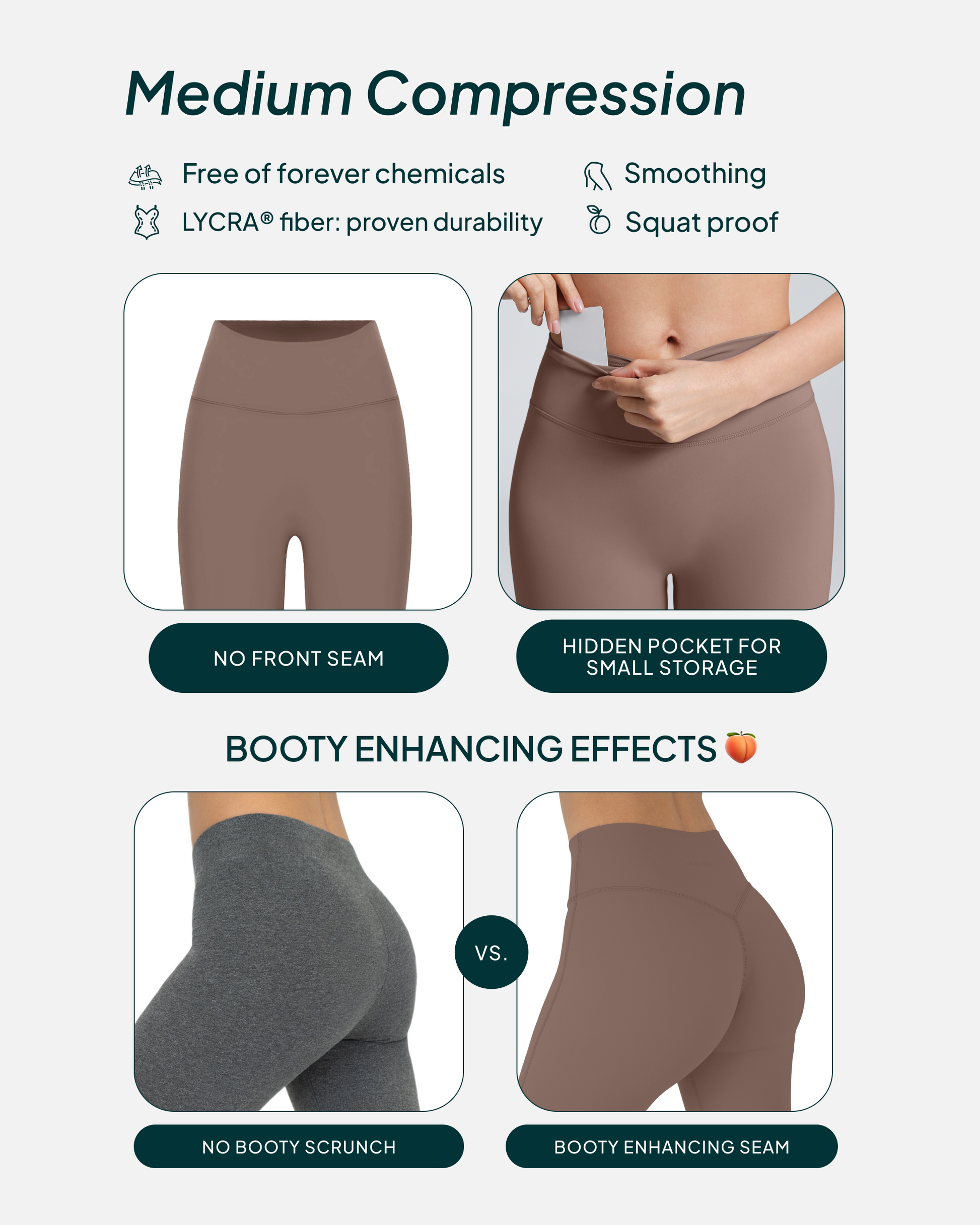 Athleisure Short Length Flared Leggings