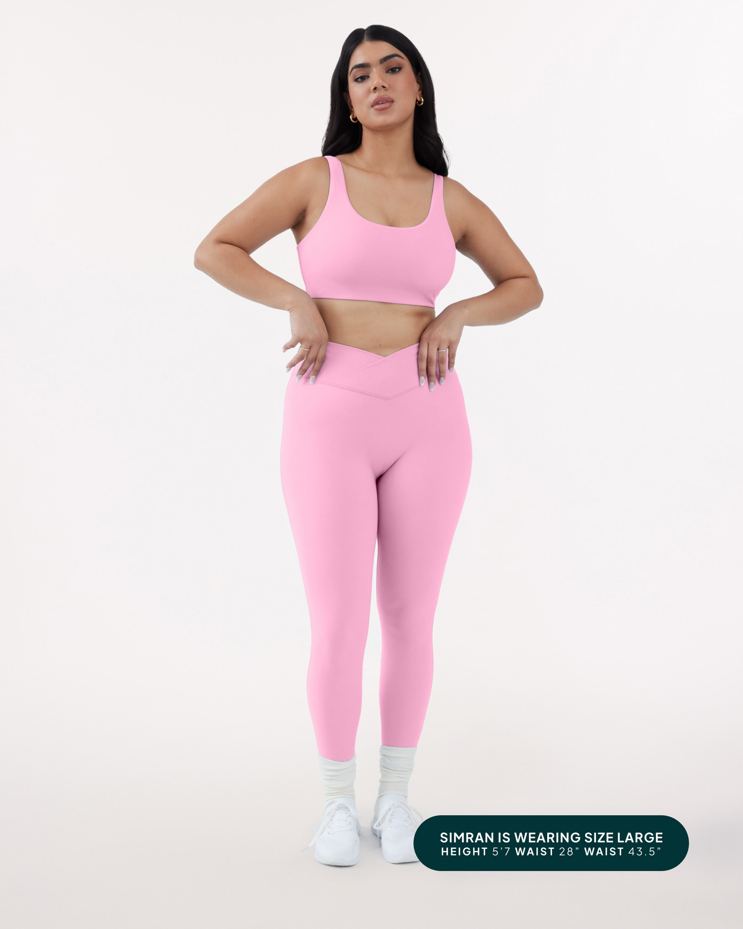Athleisure Scrunch Crossover Leggings