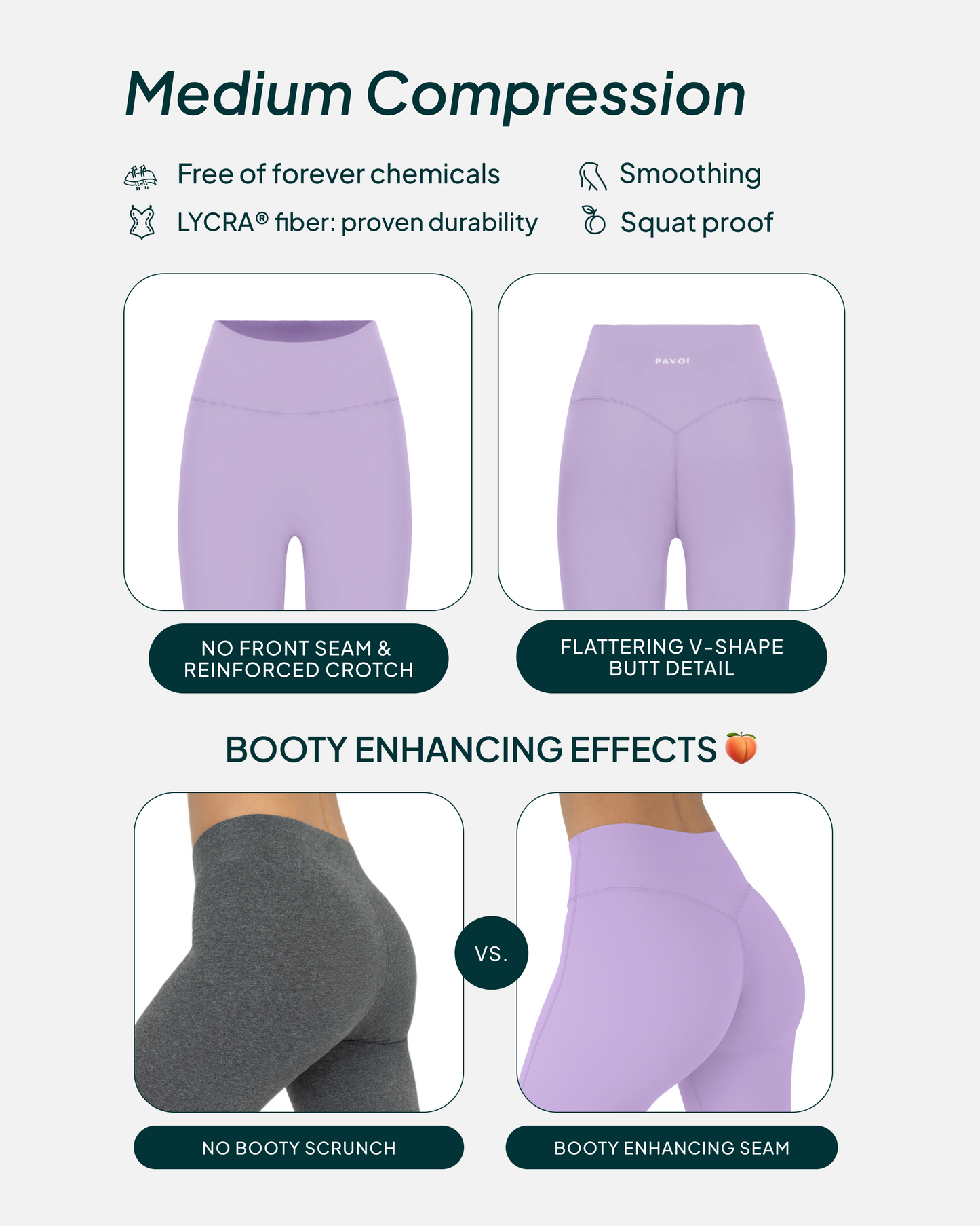 FlexFlow High-Waisted Butt Lifting Full-Length Seasonal Yoga Leggings