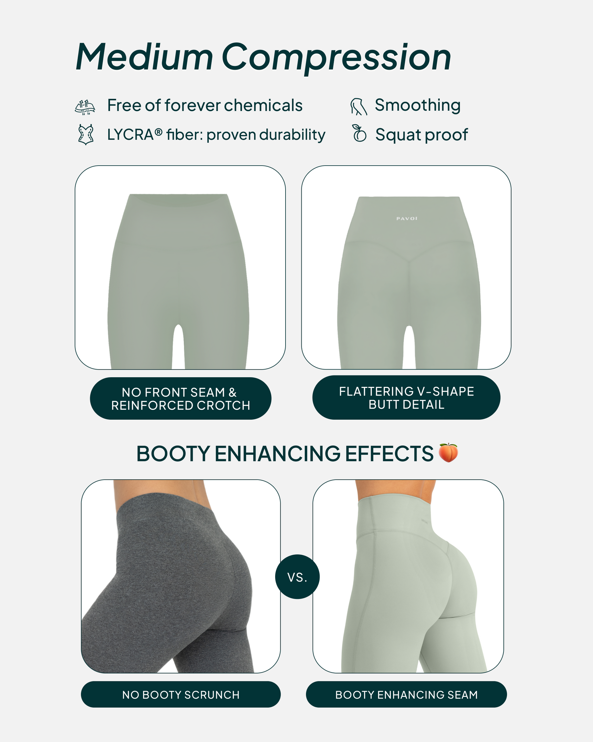 FlexFlow High-Waisted Butt Lifting Tall-Length Seasonal Yoga Leggings