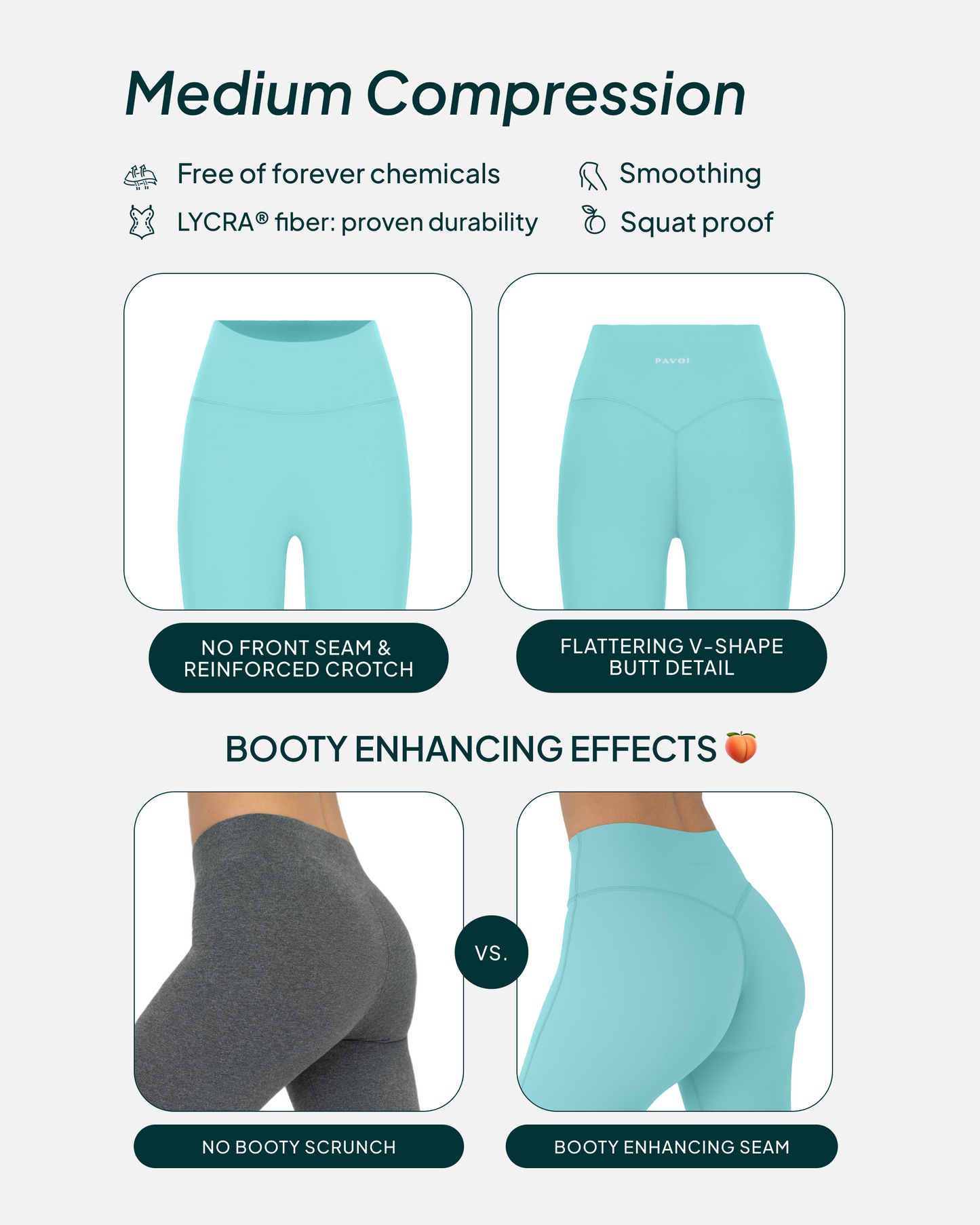 FlexFlow High-Waisted Butt Lifting Full-Length Seasonal Yoga Leggings