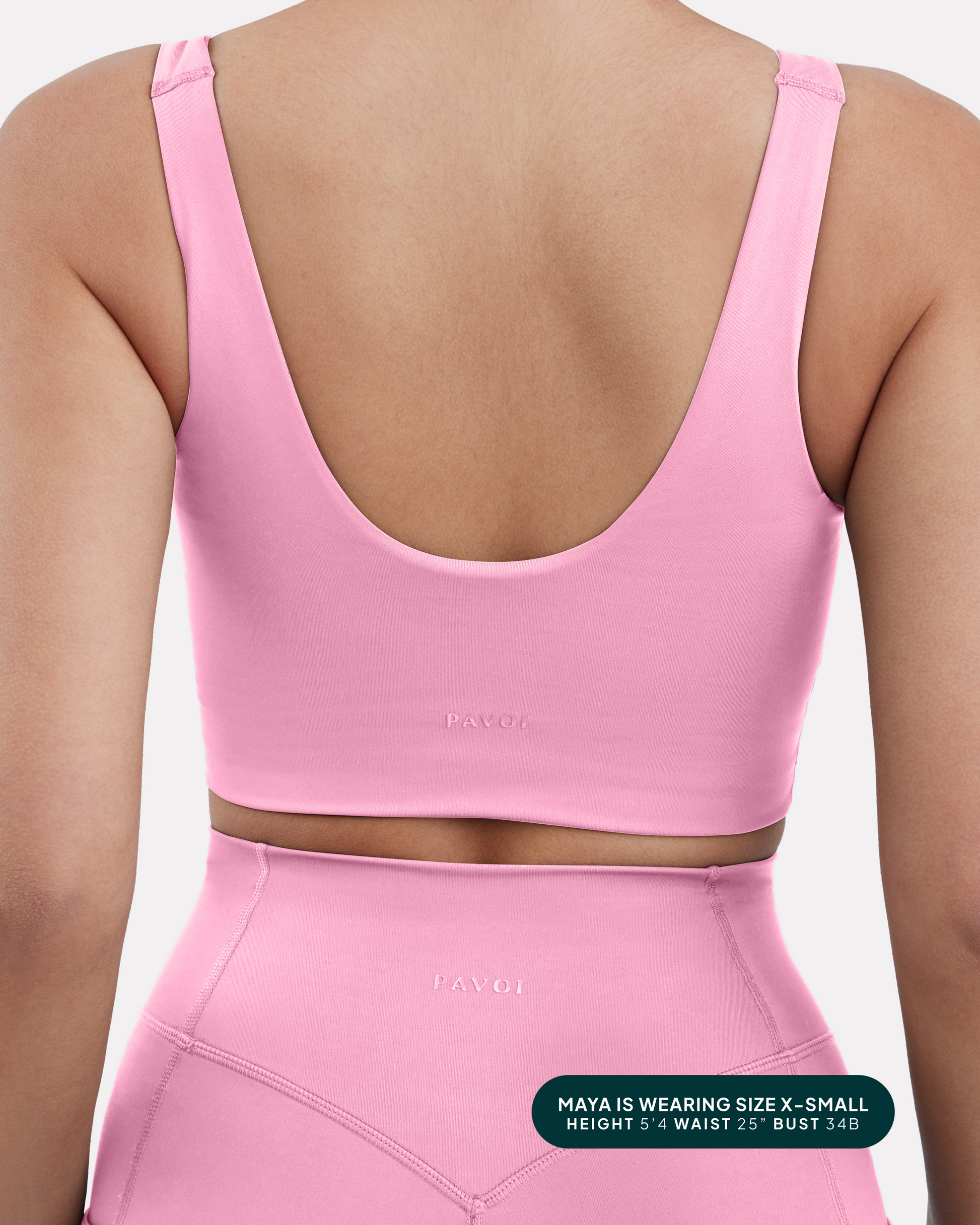 Longline Square Neck Medium-Support Padded Sports Bra