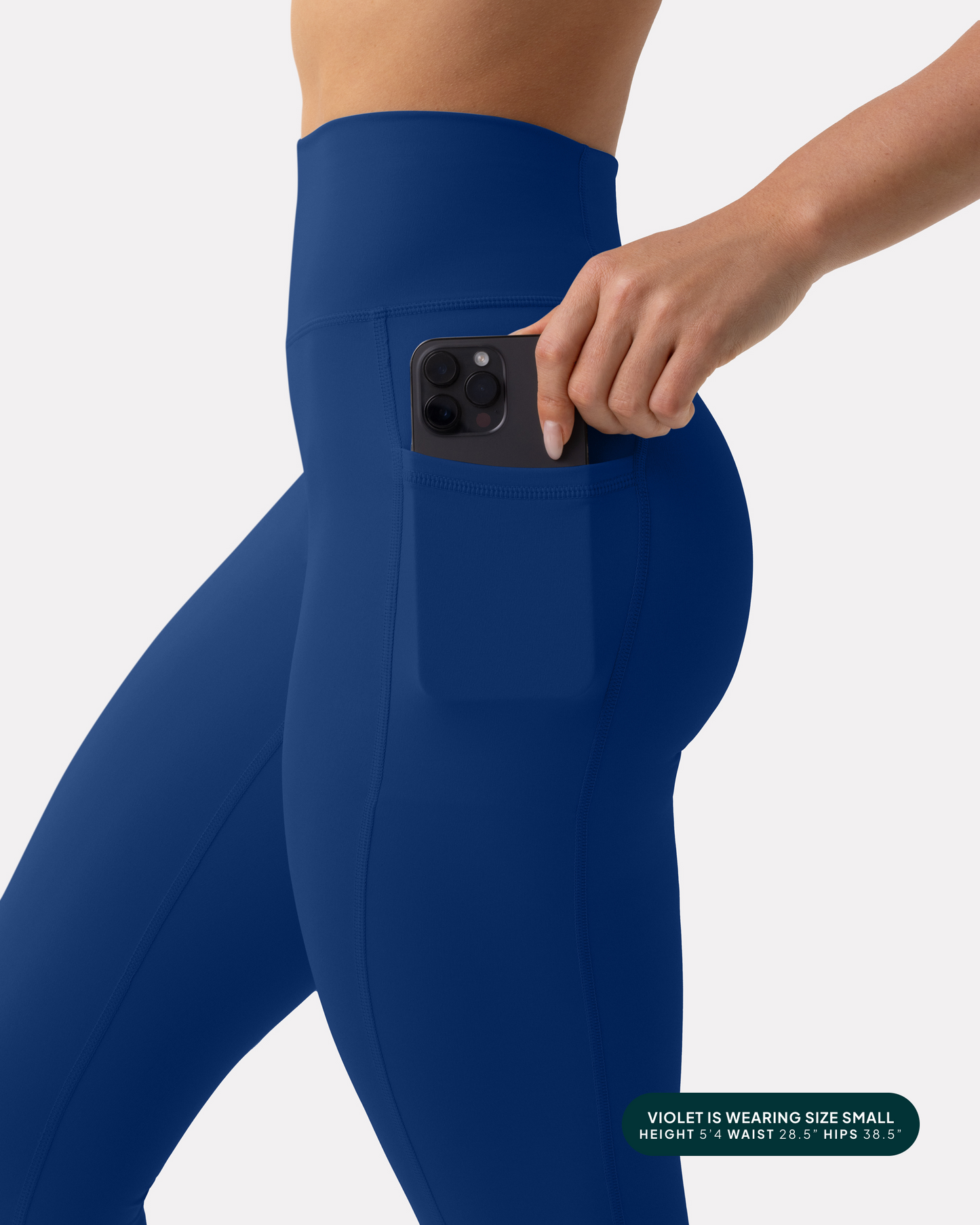 High-Waisted Butt Lifting Tall-Length Leggings with Pockets