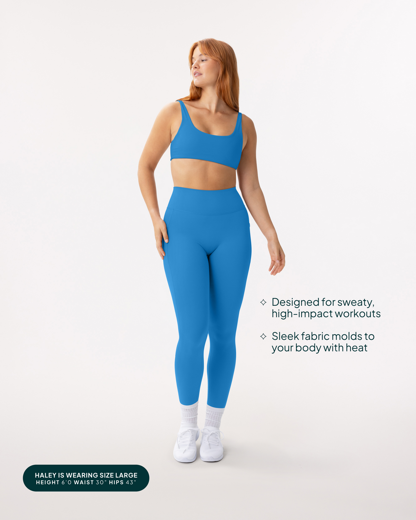 High-Waisted Butt Lifting Tall-Length Leggings with Pockets
