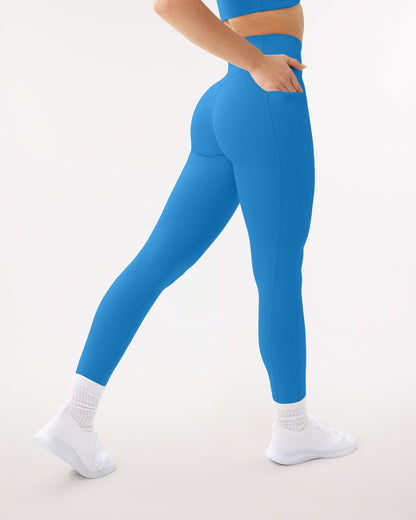 High-Waisted Butt Lifting Tall-Length Leggings with Pockets