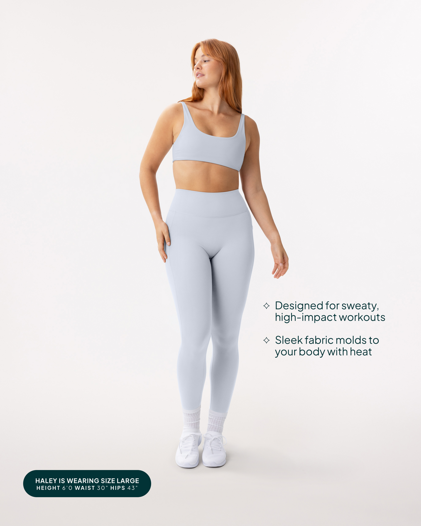 High-Waisted Butt Lifting Tall-Length Leggings with Pockets