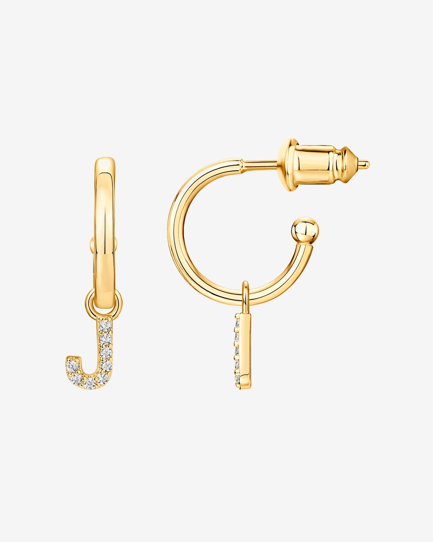 Letter Drop Hoops
