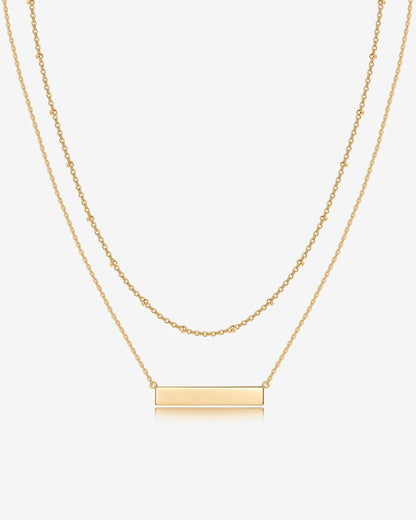 Horizontal Bar Necklace