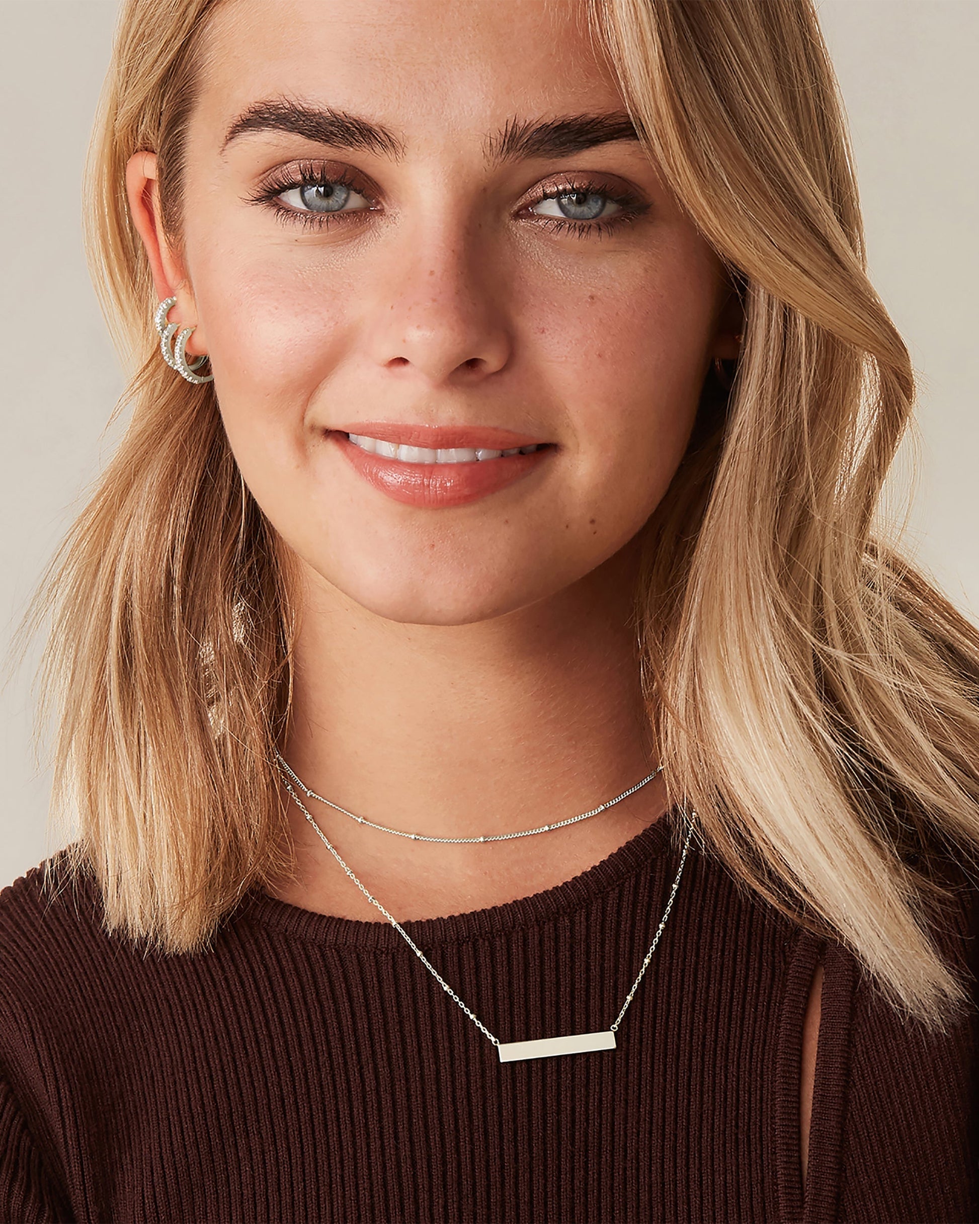 Horizontal Bar Necklace