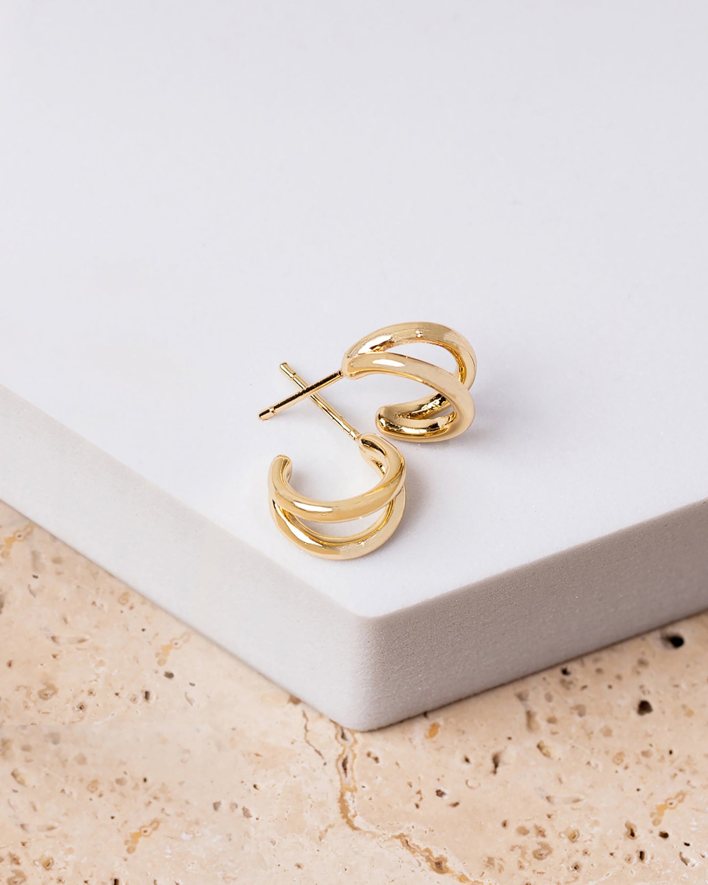 Vermeil Mia Hoops