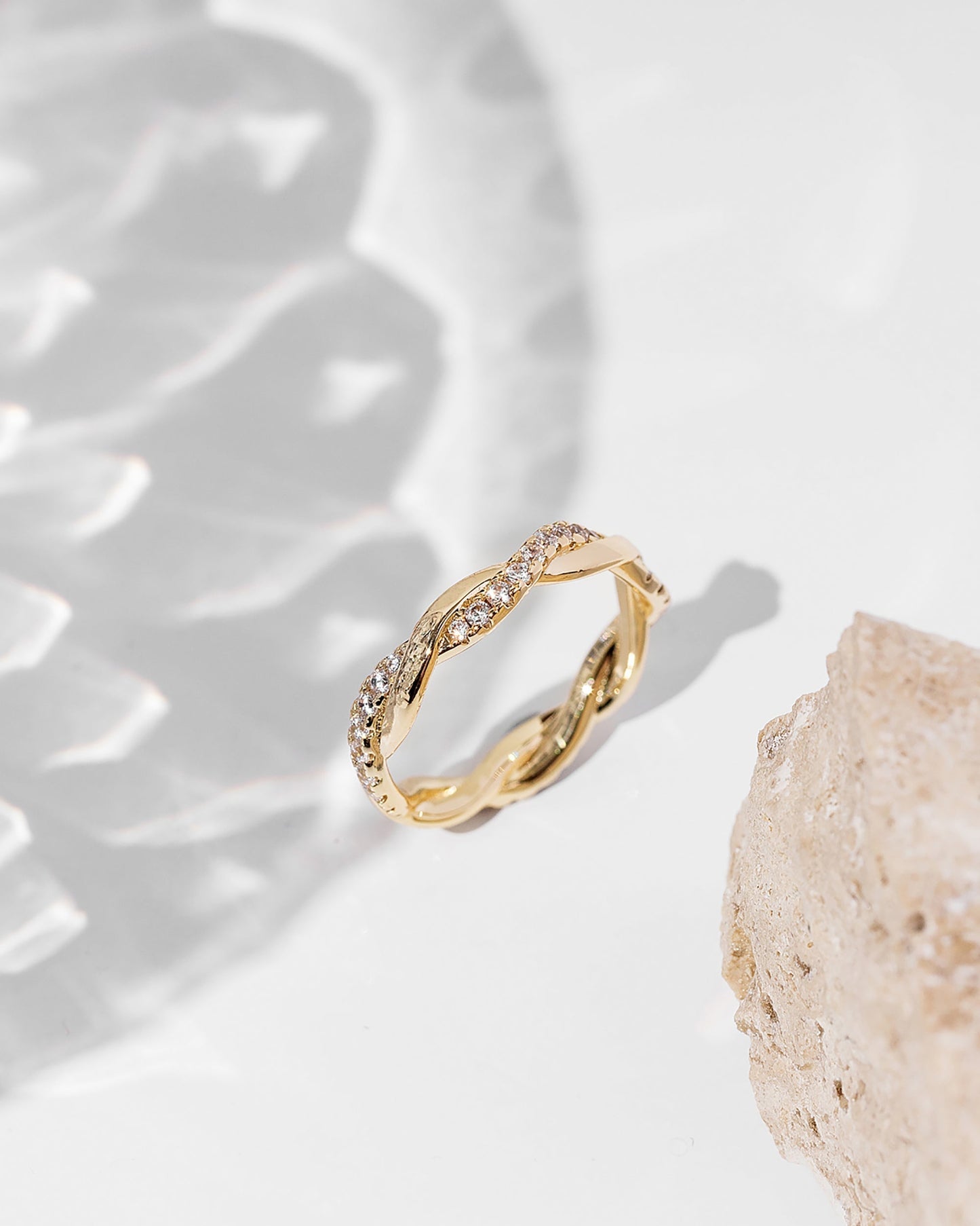 Braided Eternity Band