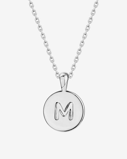 Initial Disc Pendant