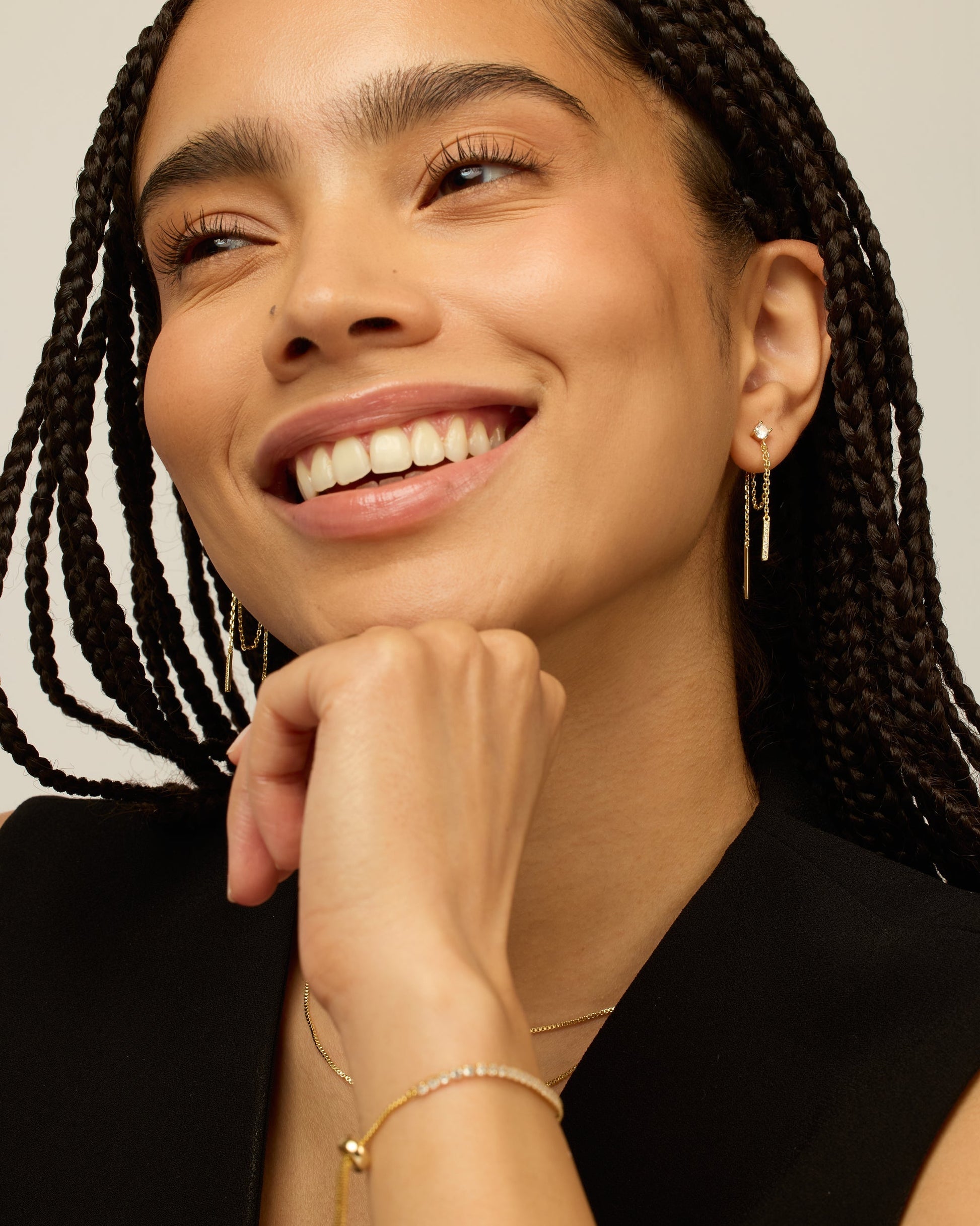 Ball Chained Earrings