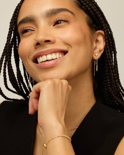Ball Chained Earrings
