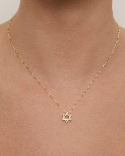 Star of David Pendant Necklace