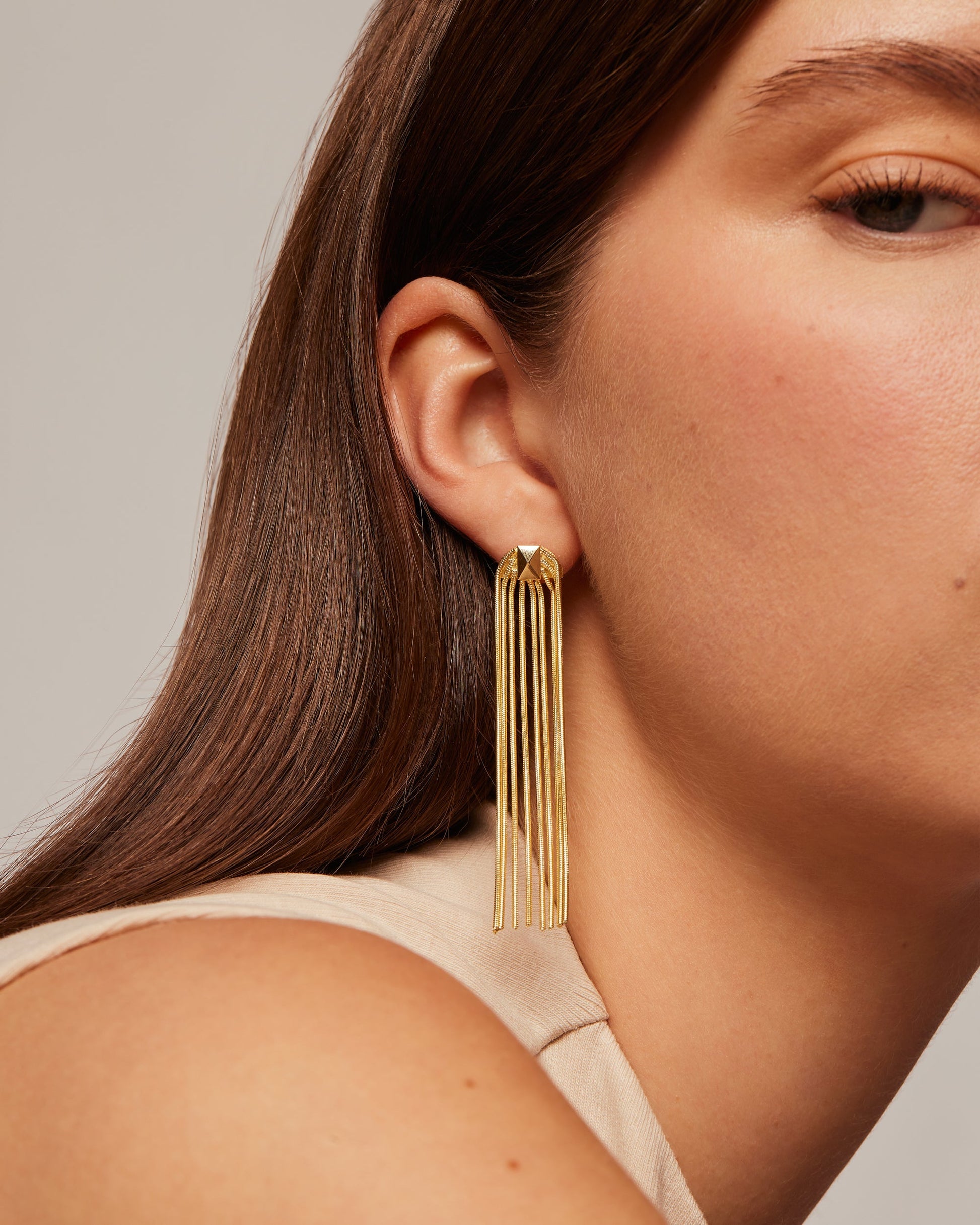 Arch Tassel Earrings