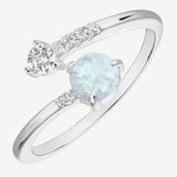 White Gold White Opal