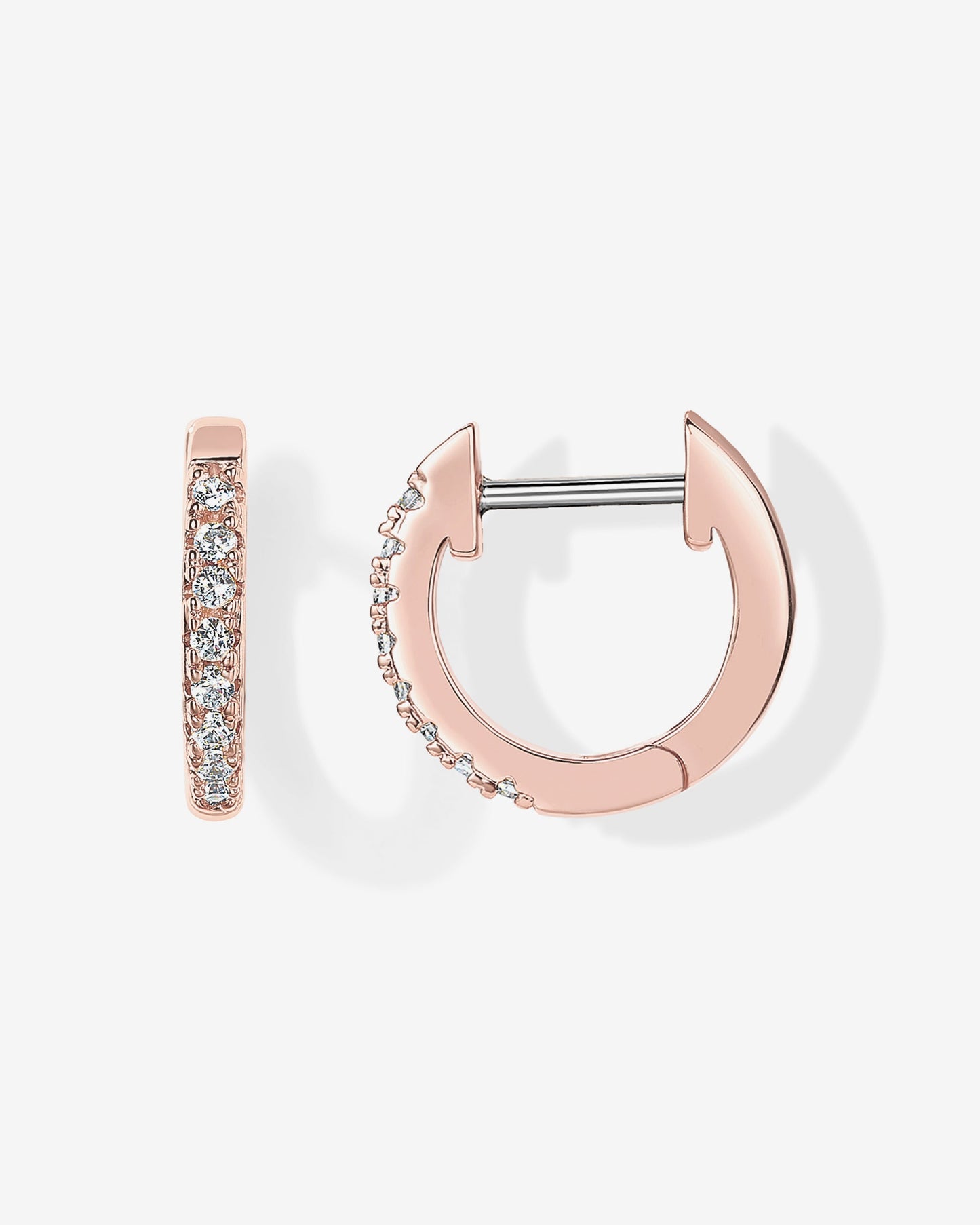 Giselle Solid 14k Gold Huggies
