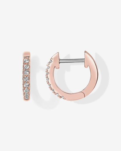 Giselle Solid 14k Gold Huggies