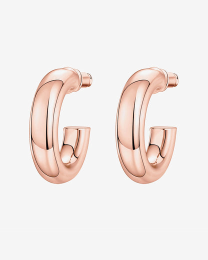 Chunky Open Hoops (6.5mm)