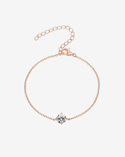 Vermeil Solitaire Bracelet
